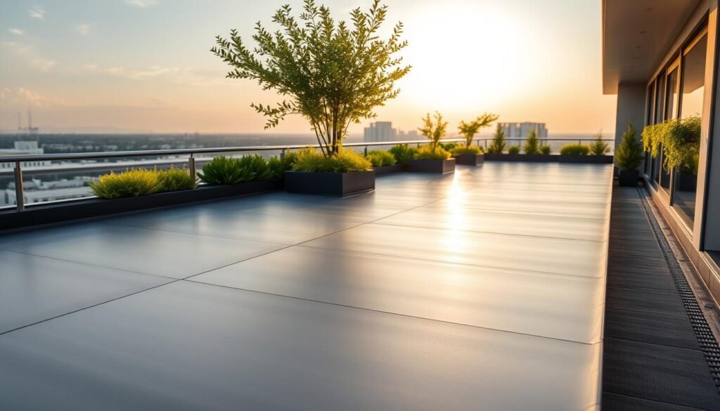 Membrane EPDM pour toit terrasse