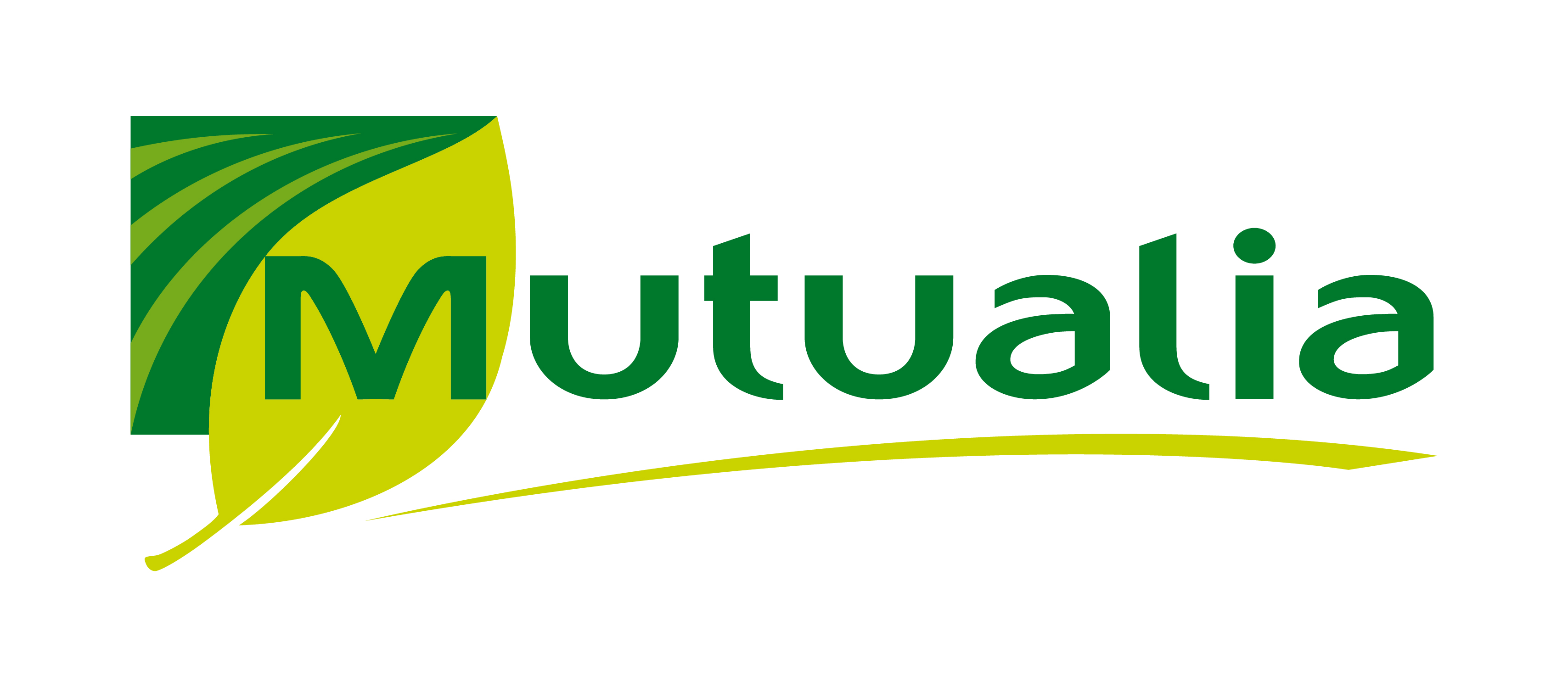 Logo de Mutualia, marque commune aux trois mutuelles du groupe