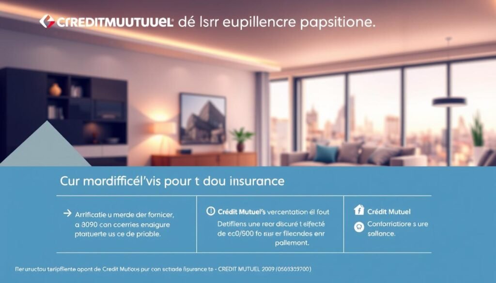 Tarification assurance habitation Crédit Mutuel