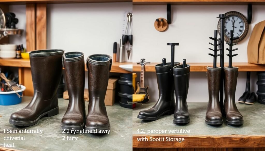 Entretien des bottes de jardinage, étapes essentielles pour prolonger leur durée de vie