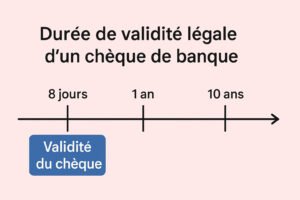 Chèque de banque - Délai d'encaissement