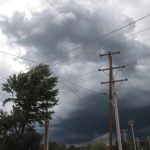 Conditions météorologiques extrêmes causant une coupure de courant EDF