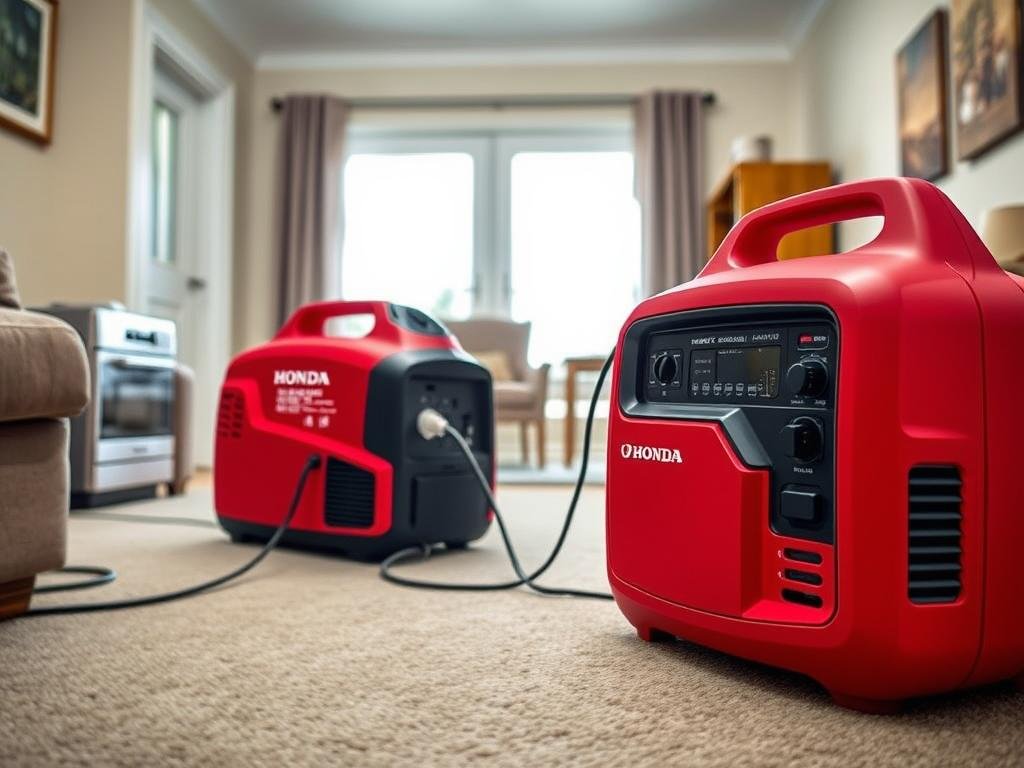 Groupe électrogène portable Honda EU22i pour alimentation de secours