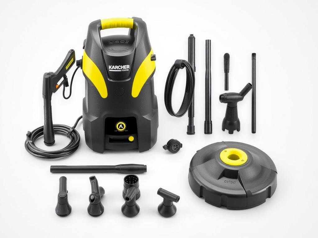 Nettoyeur haute pression Kärcher K5 avec accessoires