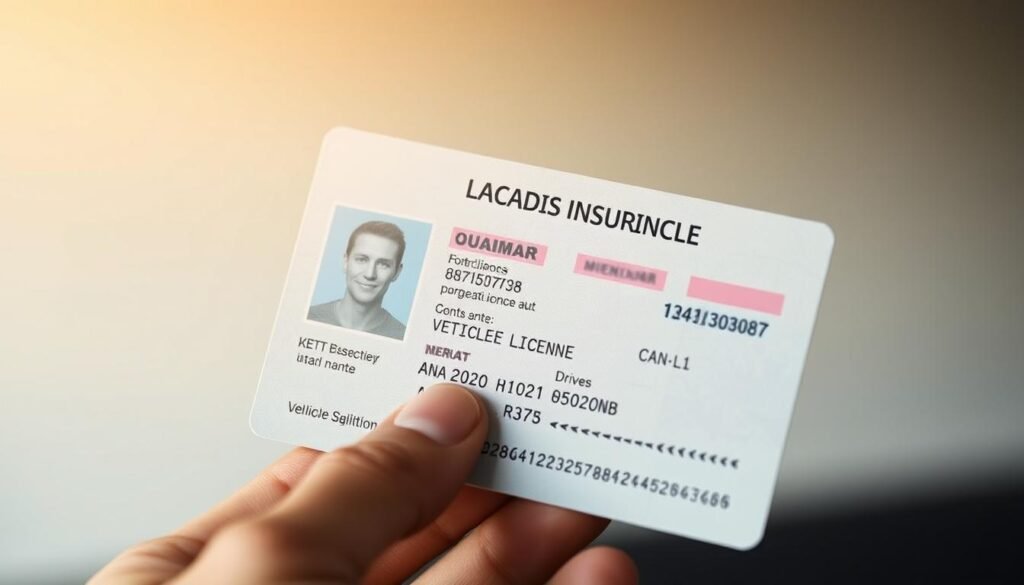 Permis de conduire pour assurance voiture