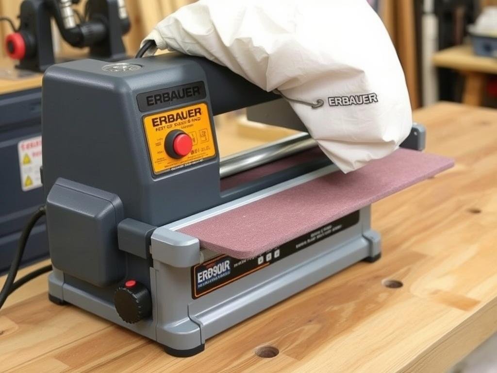 Ponceuse à bande Erbauer EBS950