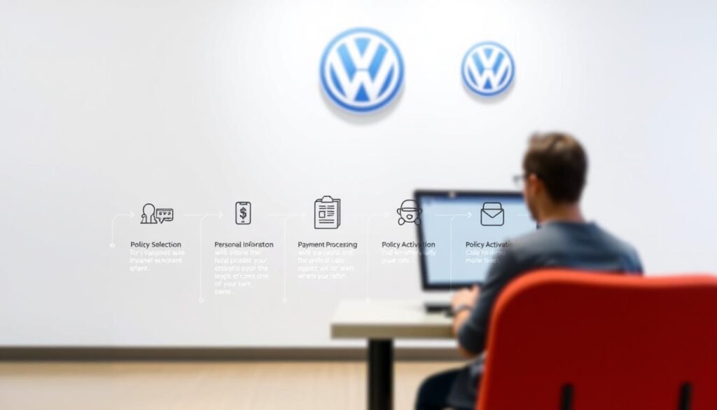 Processus de souscription assurance Volkswagen