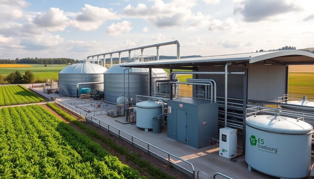 Production de biogaz en Alsace soutenue par le fournisseur Électricité ÉS Strasbourg