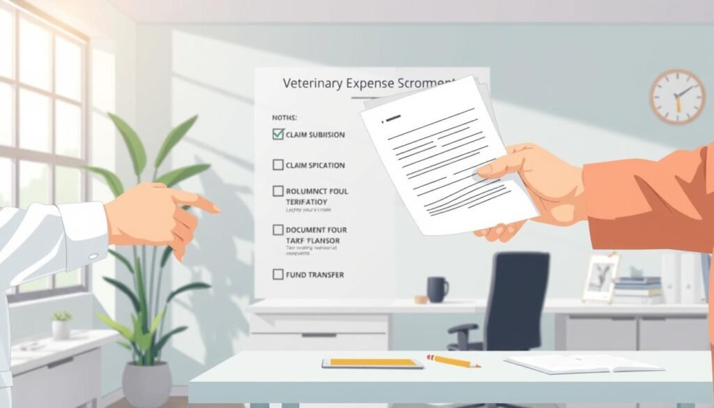 Remboursement frais vétérinaires processus