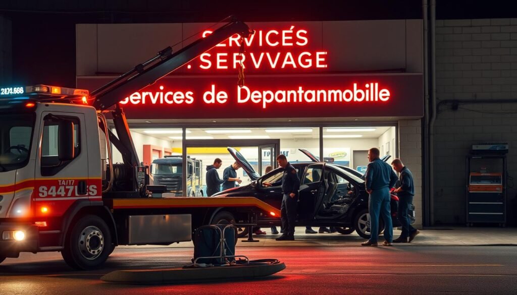Services de dépannage automobile