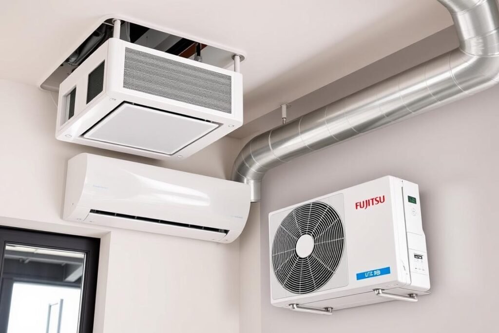 Système combiné climatisation-ventilation Fujitsu UTZ-BD