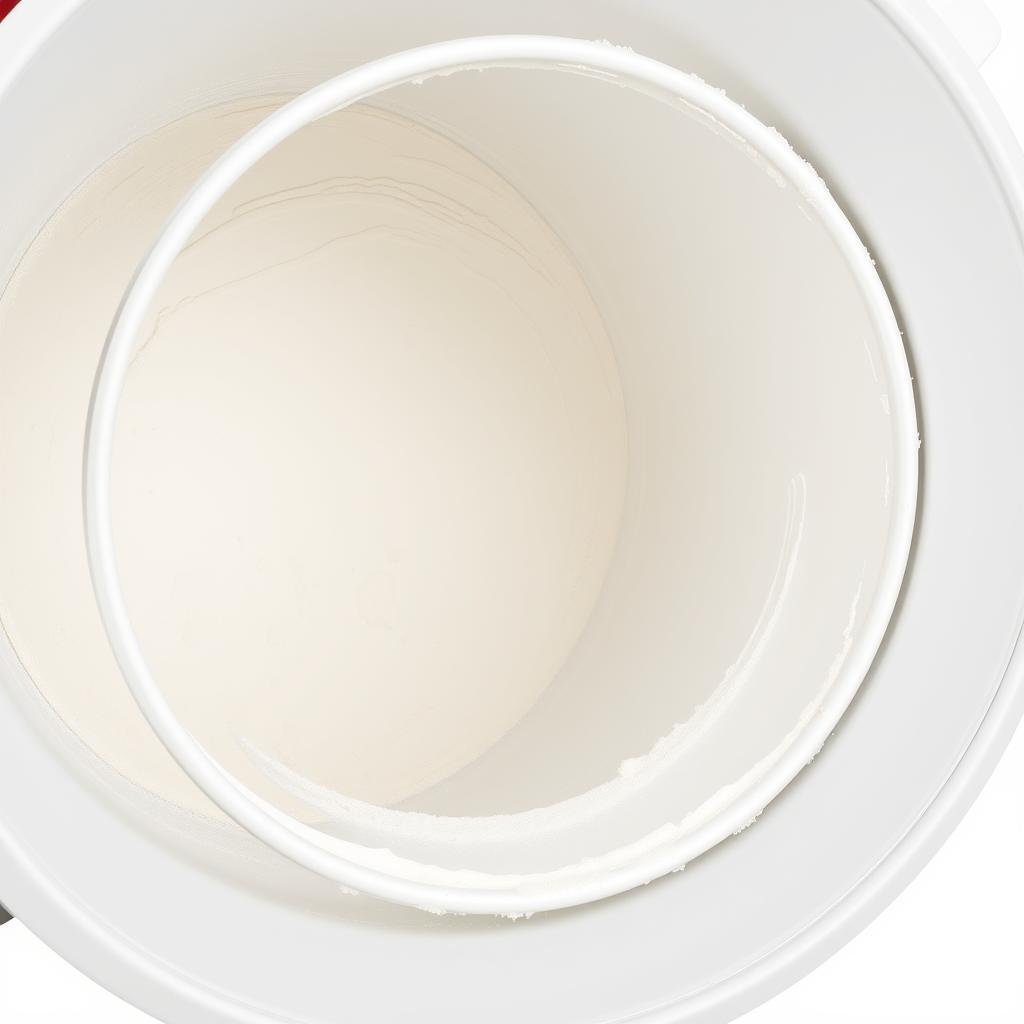 Trémie d'un sablon projecteur d'enduit