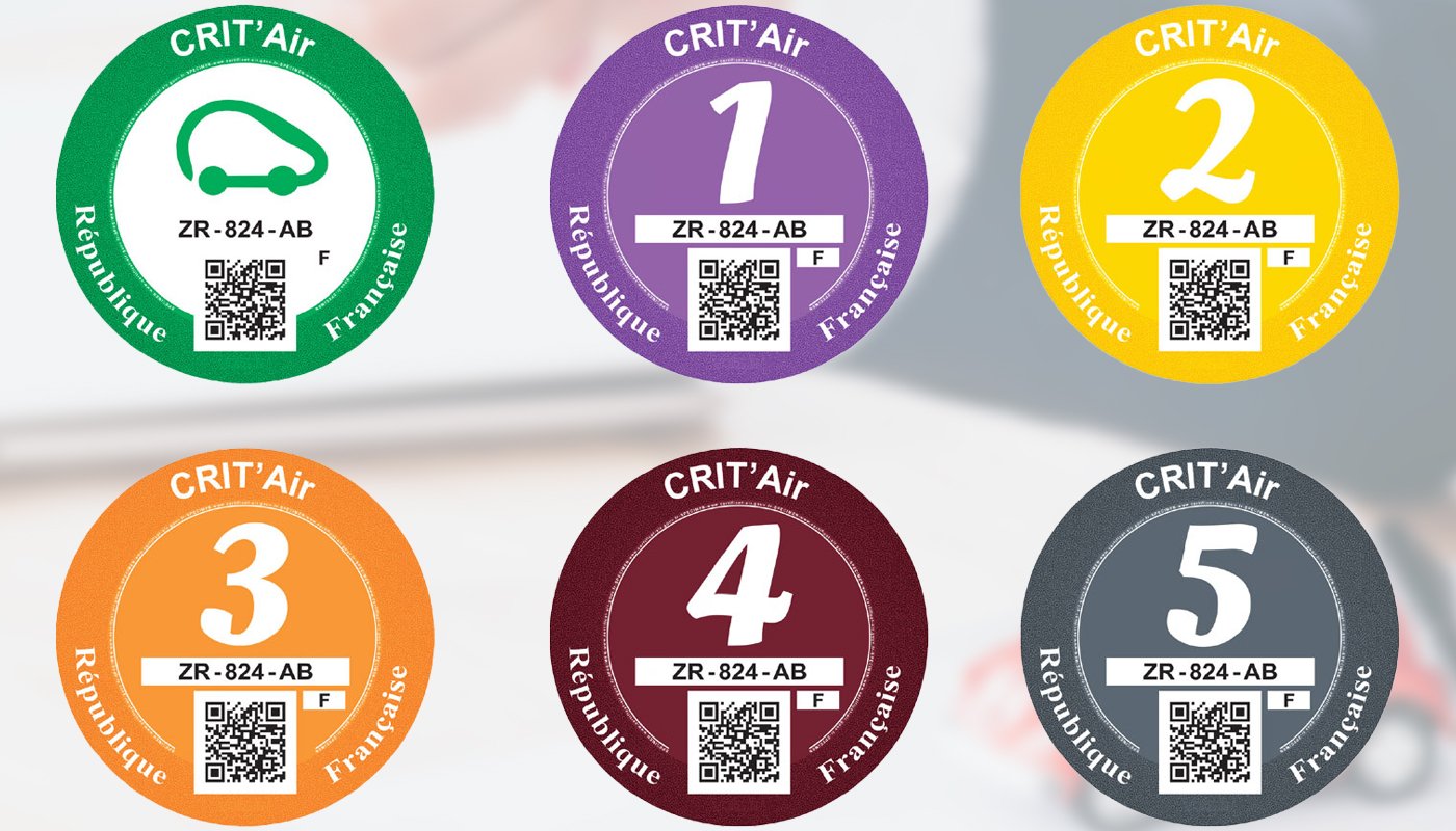 vignette crit air auto