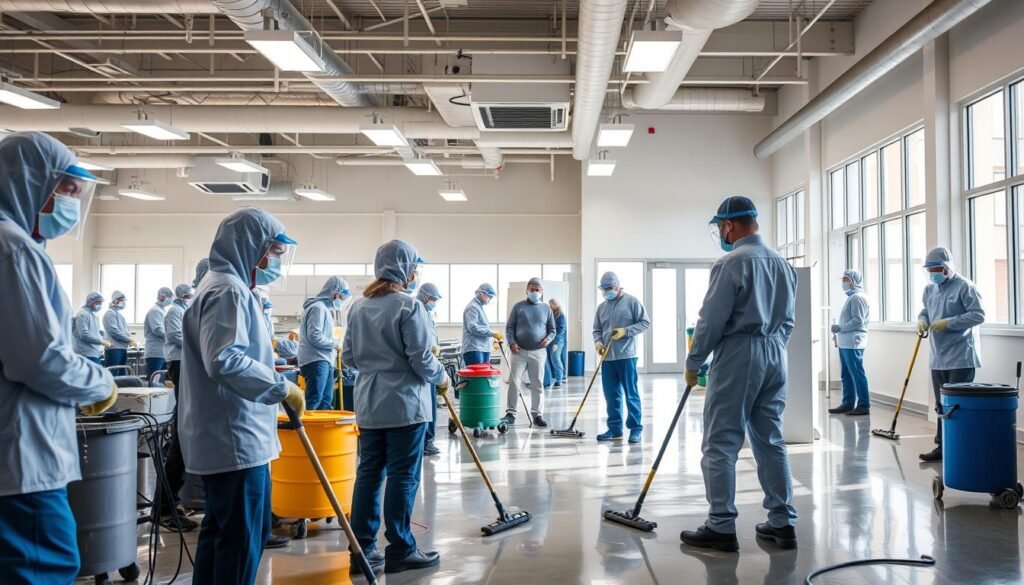 Formation professionnelle nettoyage industriel