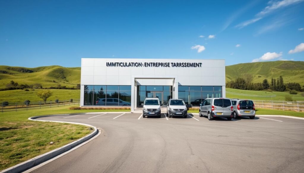 Immatriculation entreprise terrassement