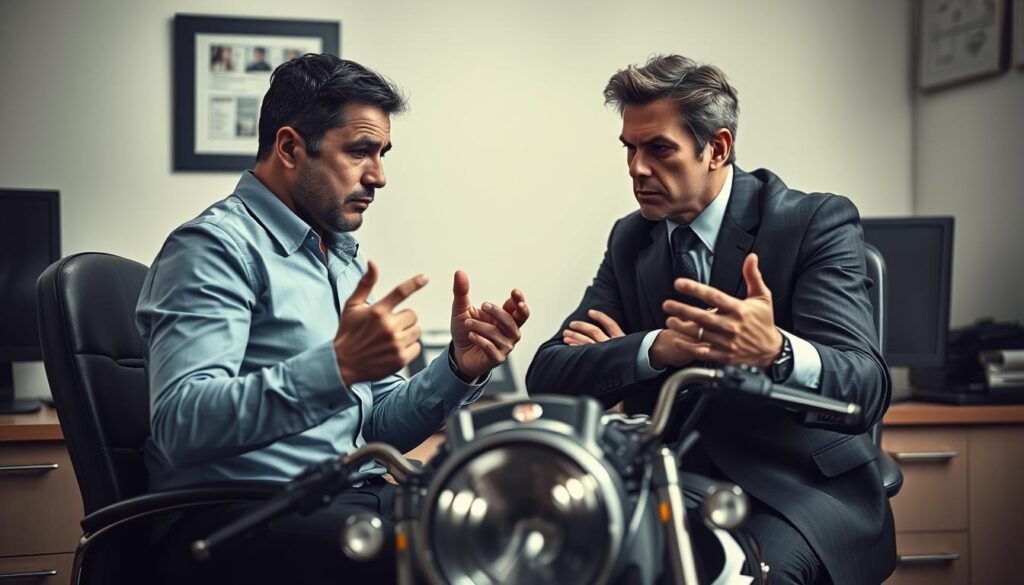 Assureur moto après accidents refus