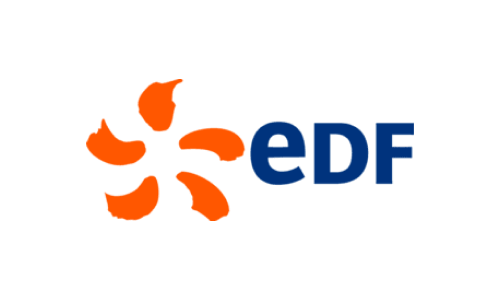 EDF energie logo en couleur