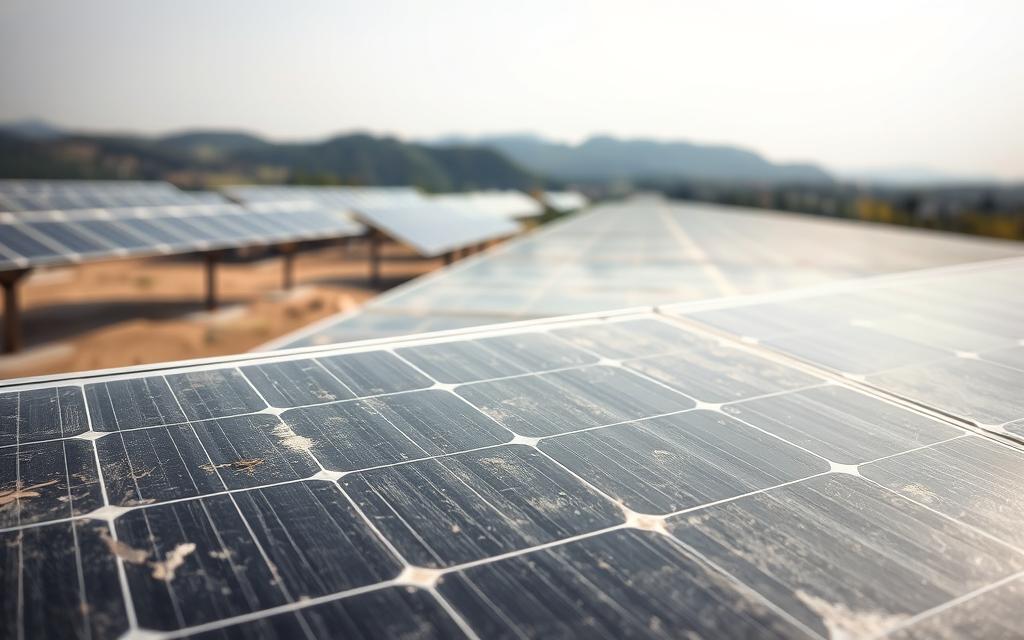 Dégradation des panneaux photovoltaïques