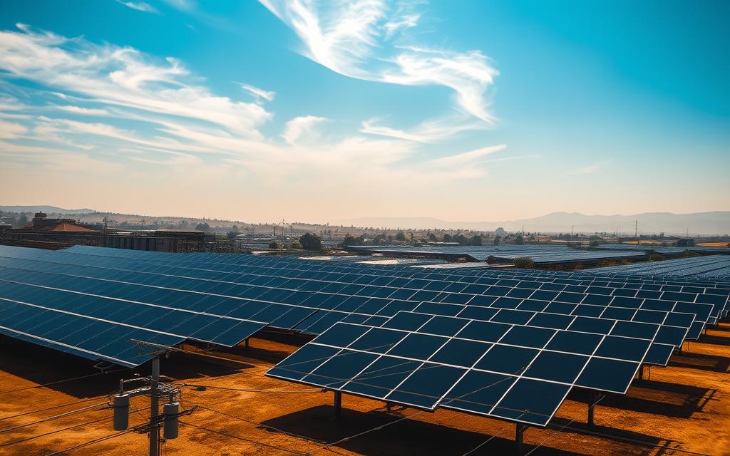 Les panneaux photovoltaïques el la production d’électricité