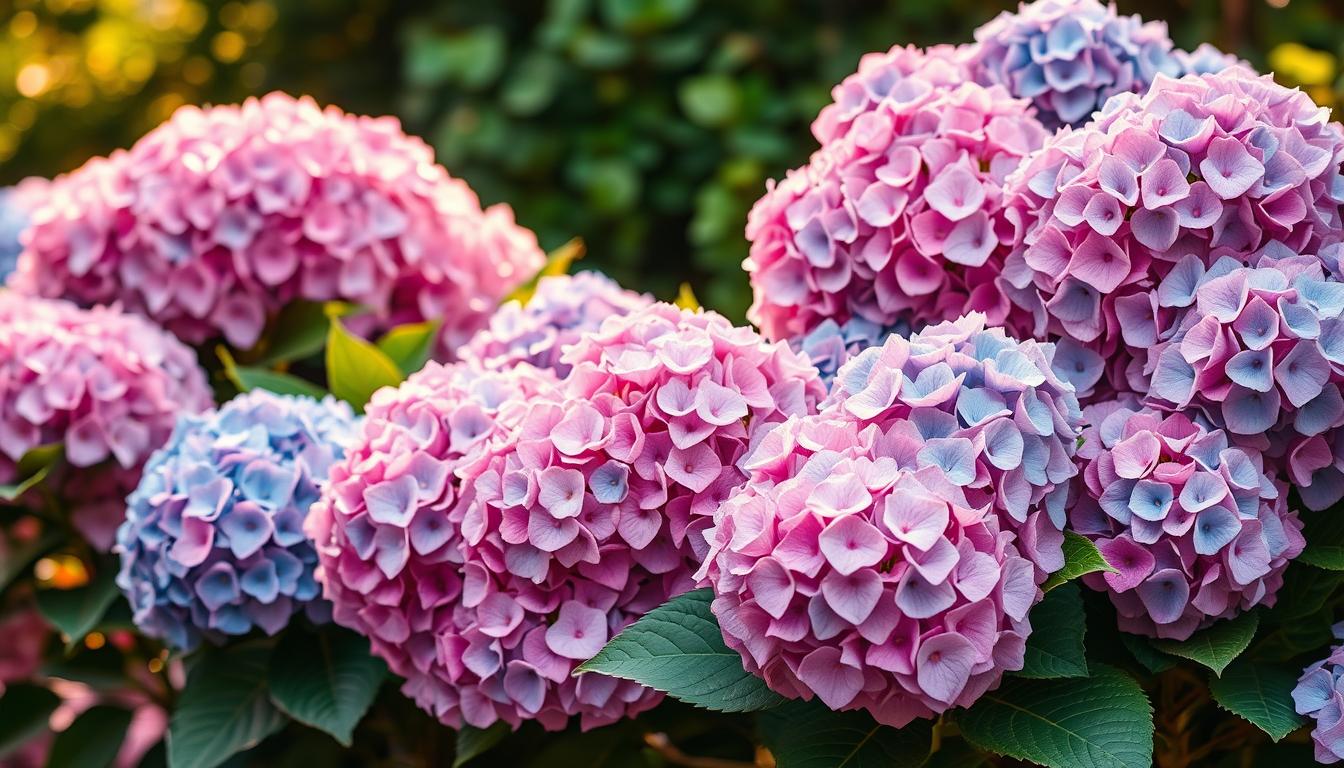 Hortensia hauteur différentes variétés