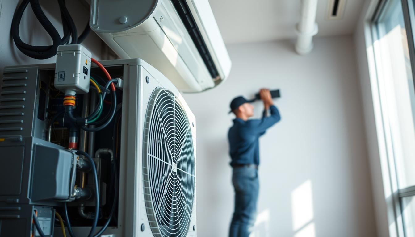 Installation de climatisation réglementaire