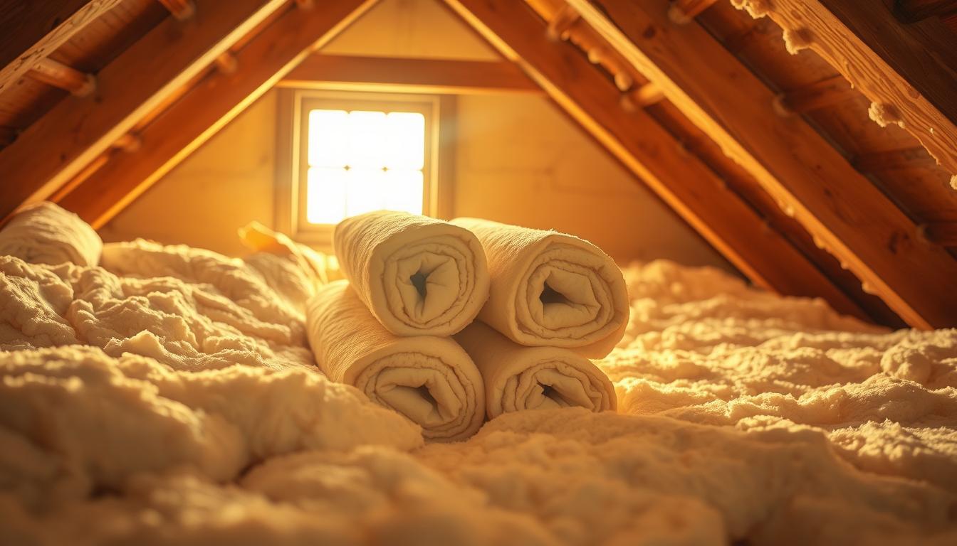 Isolation des combles en rouleaux