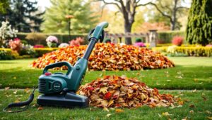 Aspirateur souffleur à feuille jardin
