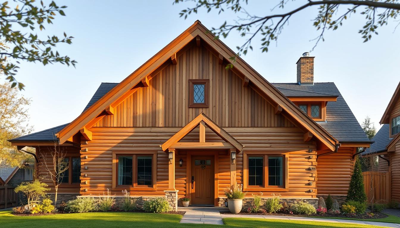 Bardage extérieur maison