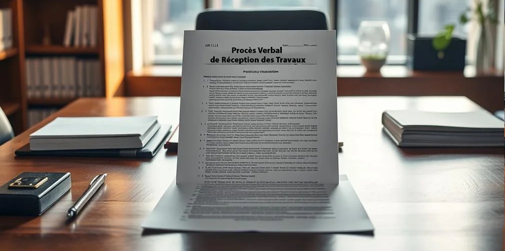 Proces Verbal Reception Travaux