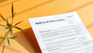 Relevé d'information assurance auto