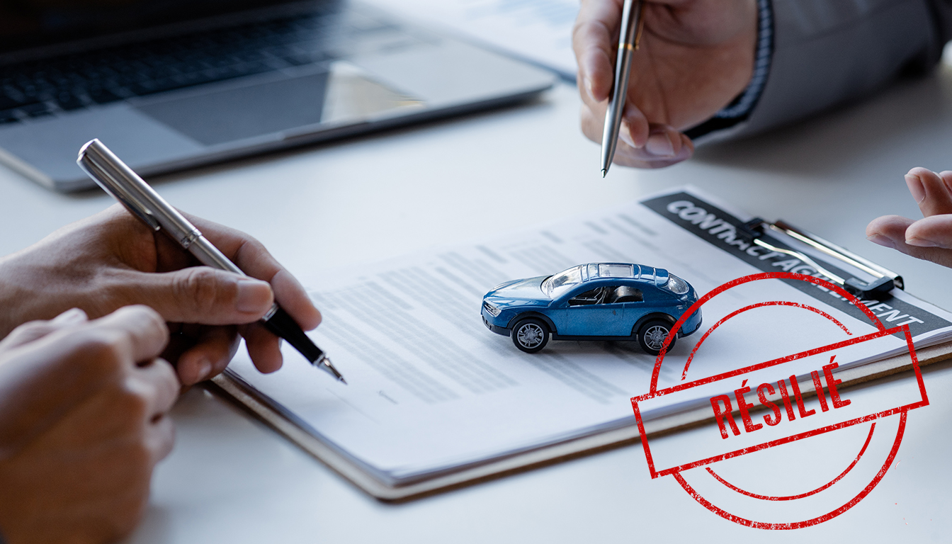 Assurance auto résilié pour fausse déclaration
