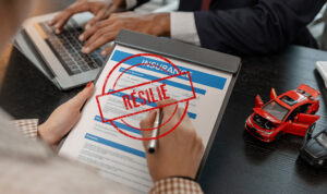 Assurance auto résilié pour non paiement