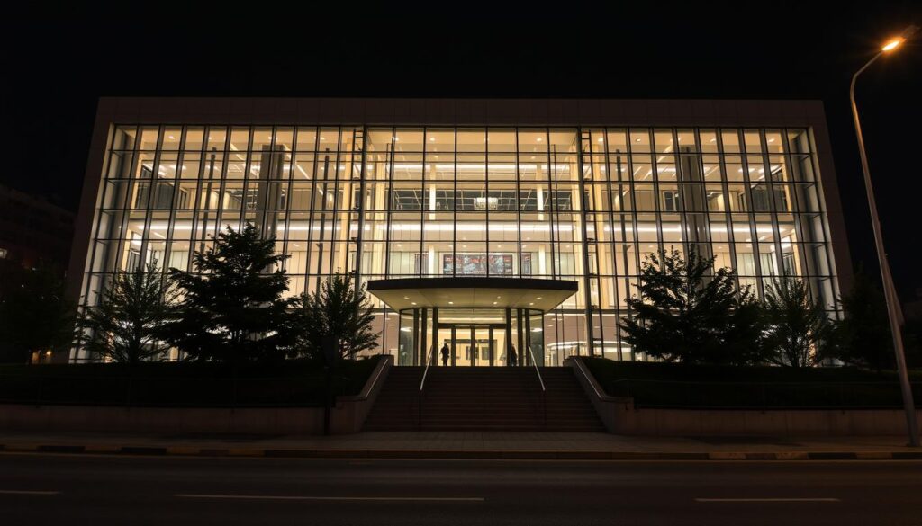 éclairage façade maison moderne