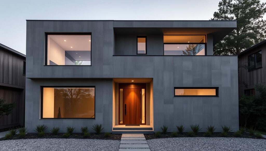 façade maison moderne