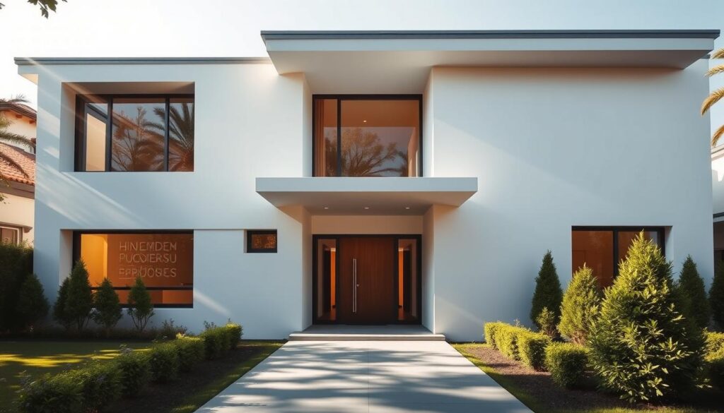 façade maison moderne