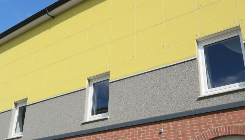 installation panneau isolant mur extérieur