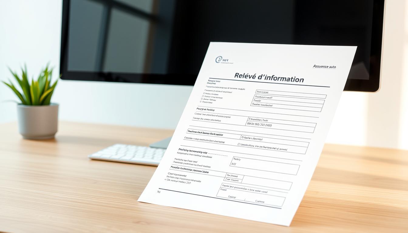 relevé d'information assurance auto