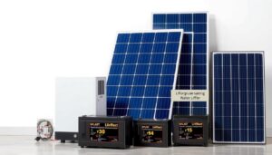 Kit solaire autoconsommation 6000W avec batterie complet avec panneaux, onduleur et système de stockage