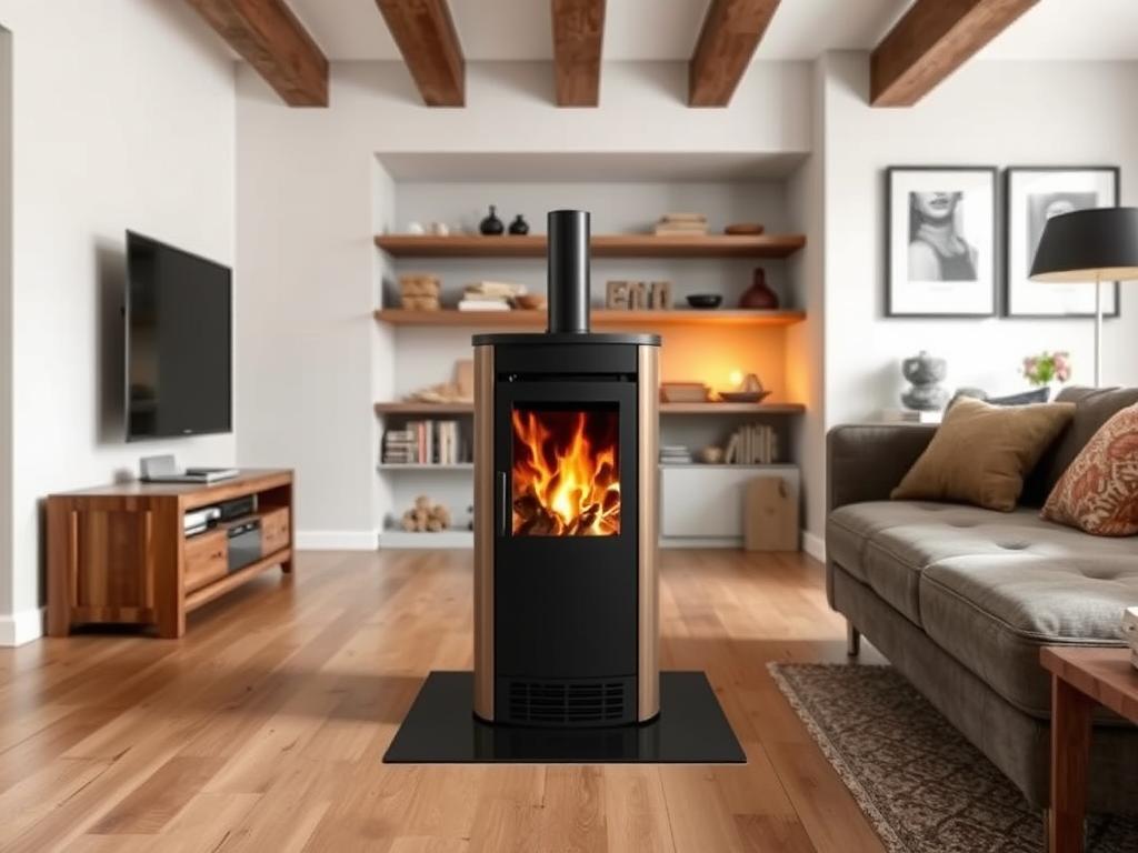 Petit poêle à granulé pas cher ETNA Little 6kW