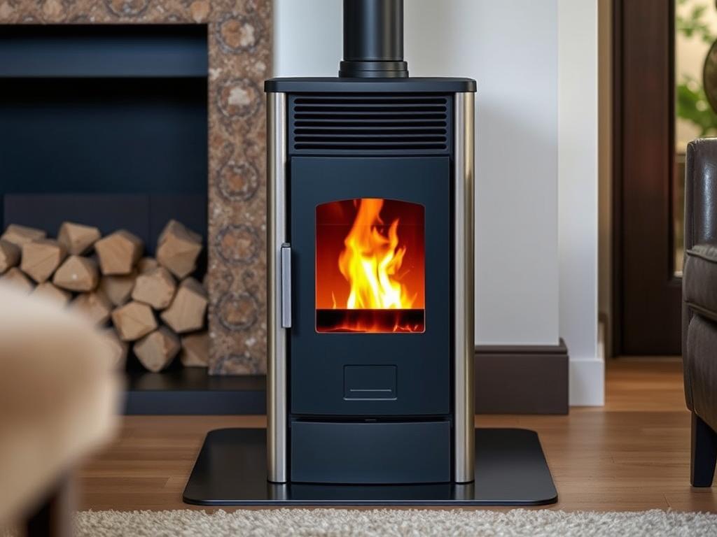 Petit poêle à granulé pas cher ETNA Mini 5kW