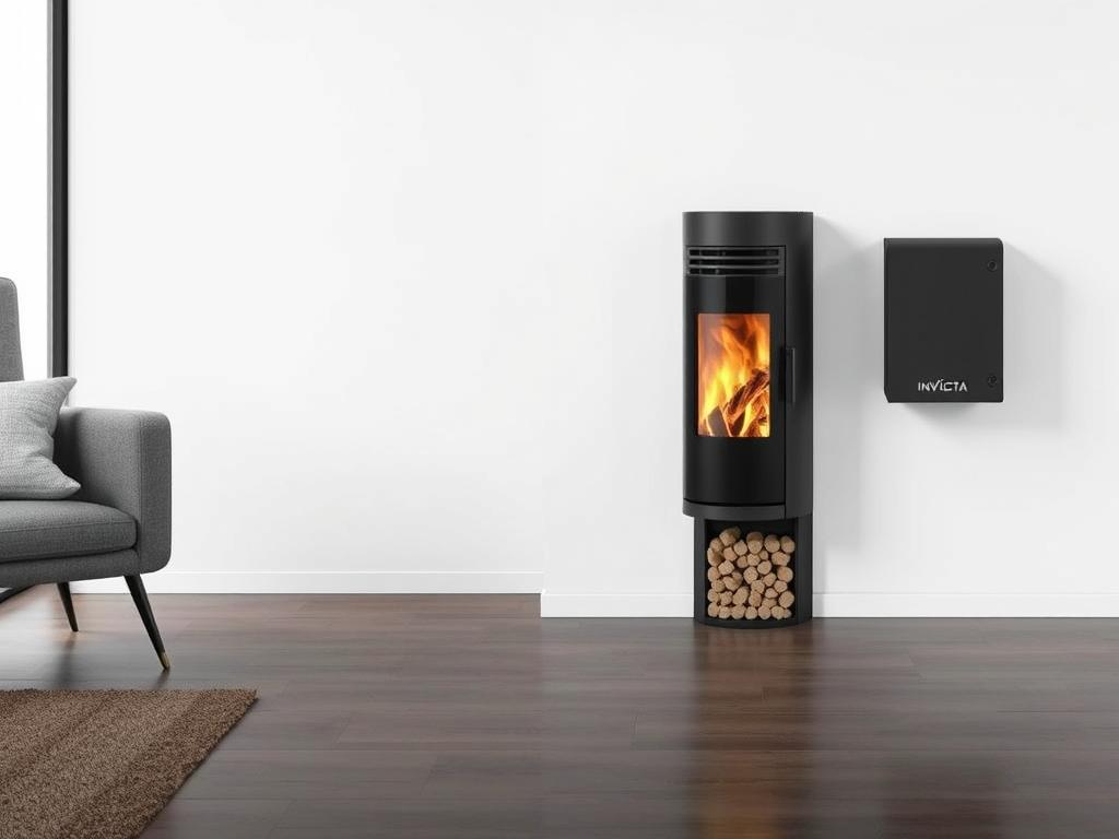 Poêle à granulés INVICTA Ove Plug-IN Auto