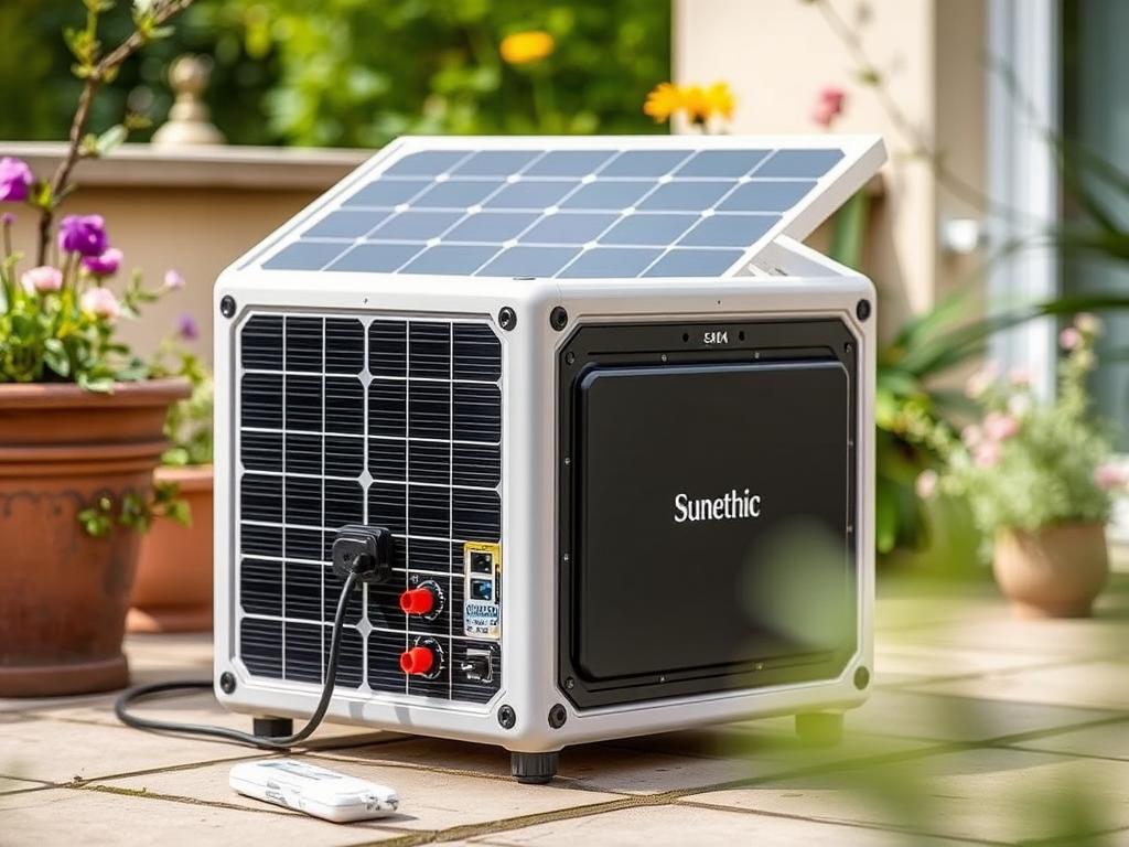 Station solaire plug and play Sunethic