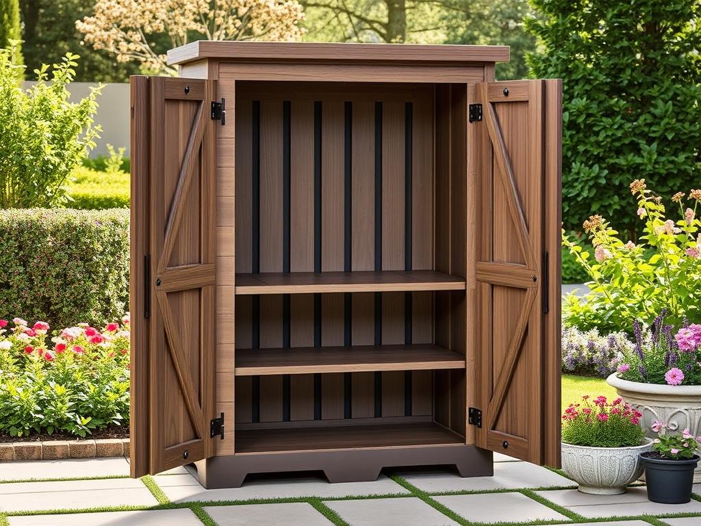 Armoire Suncast en résine renforcée, parmi les meilleures armoires pour extérieur 2026 sans entretien Armoire Suncast en résine renforcée, parmi les meilleures armoires pour extérieur 2026 sans entretien