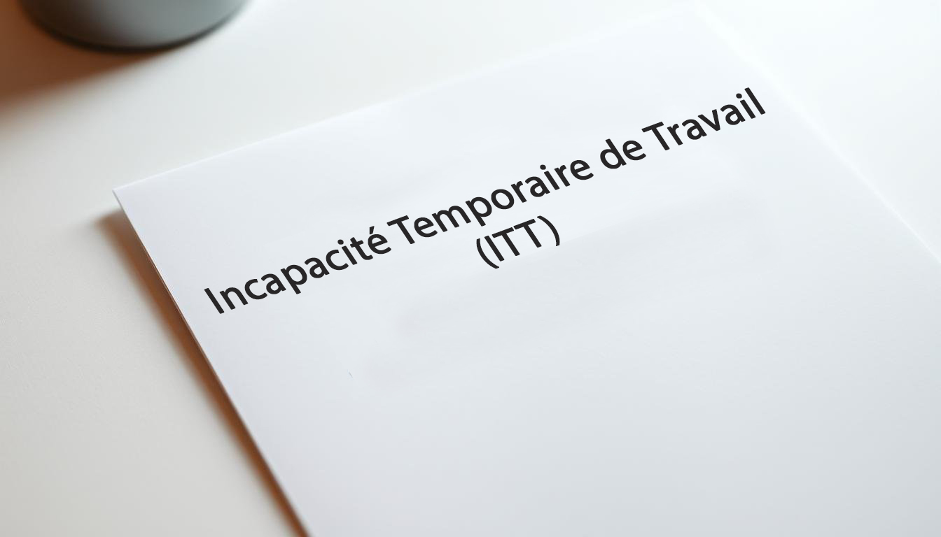 Incapacite Temporaire de Travail ITT