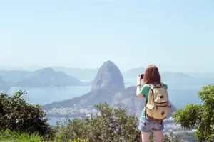 Voyageuse à Rio de Janeiro