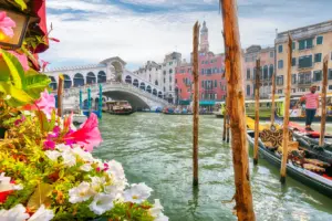 Vue matinale de Venise en Italie