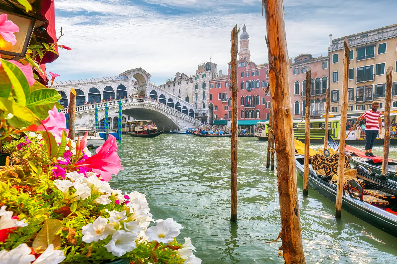 Assurance voyage Italie Vue matinale de Venise en Italie