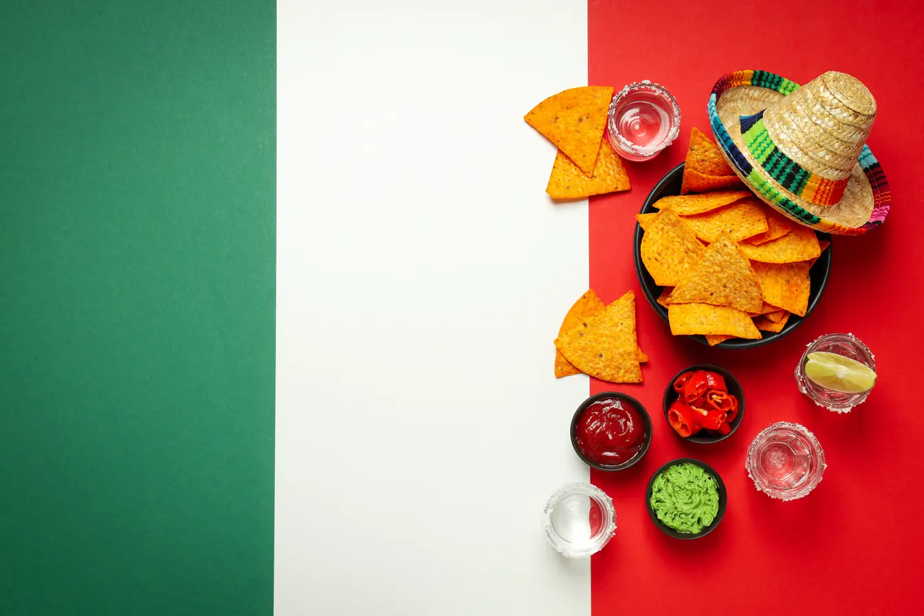 Assurance voyage Mexique Gastronomie mexicaine tortilla et tequila