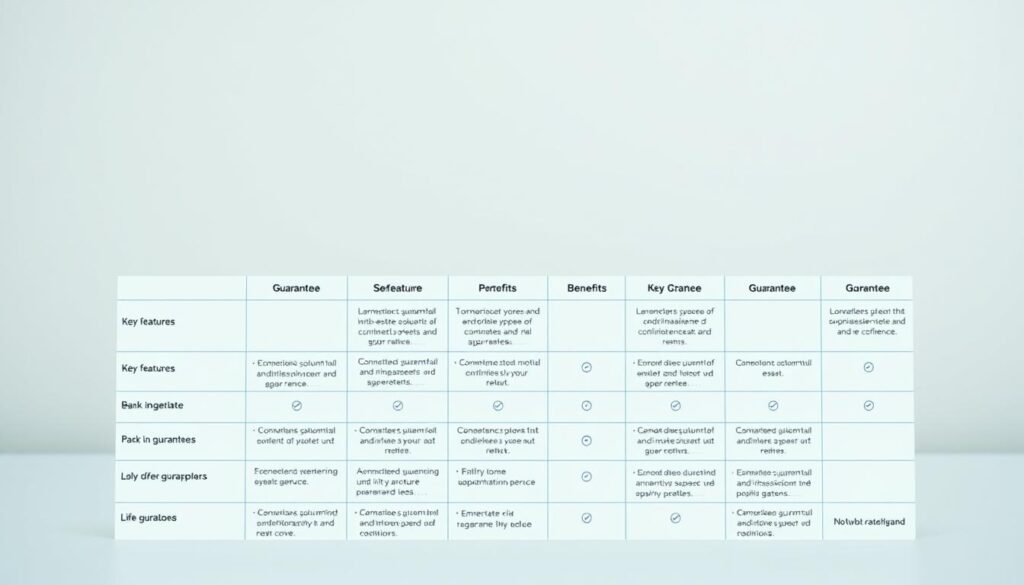 Comparaison des garanties bancaires pour crédit immobilier