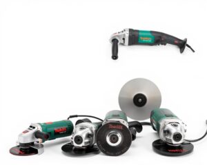 Différents types de tours meuleuses classées par taille et puissance